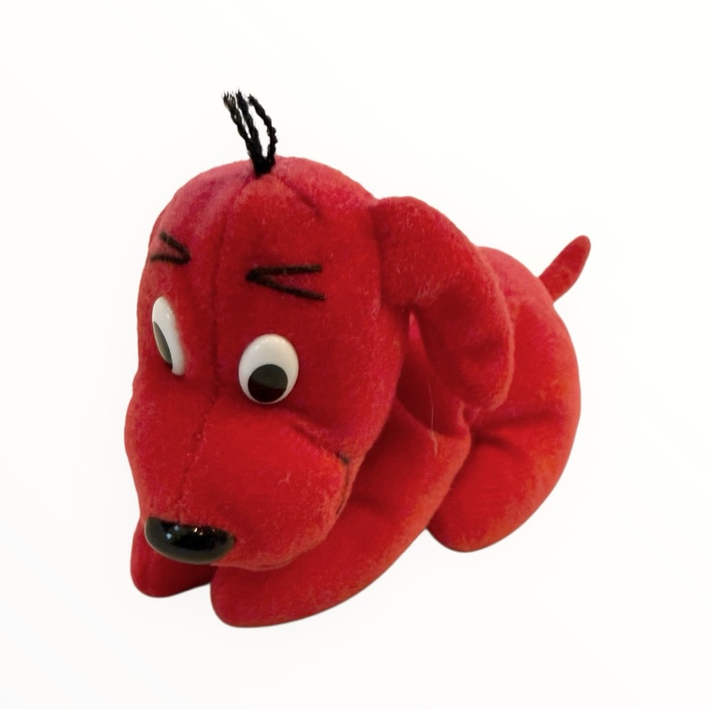 Clifford the Big Red Dog Plush 4" Scholastic 2003 Stuffed Toy Mini